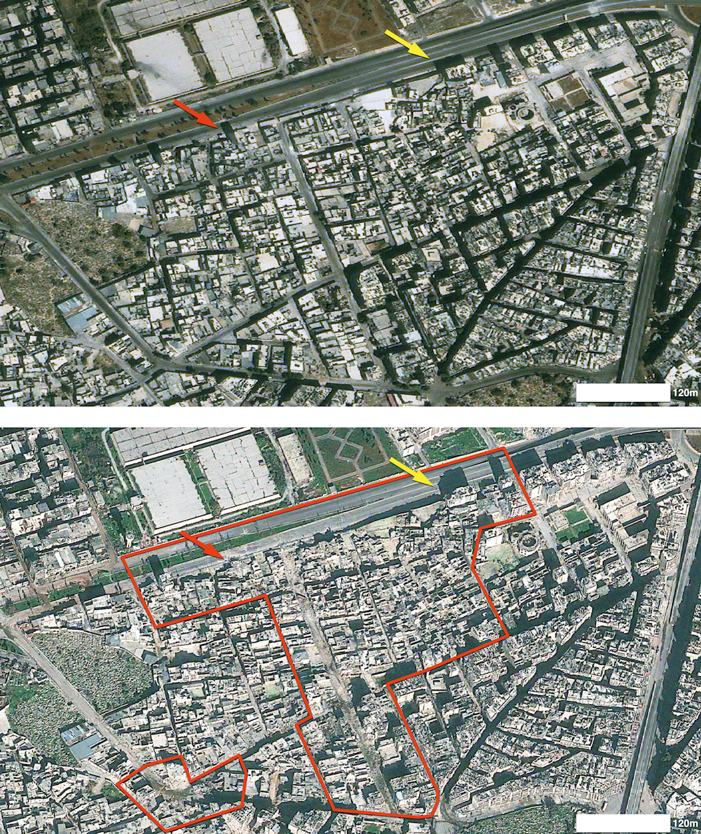 Syria Civil War Scars Seen from Space